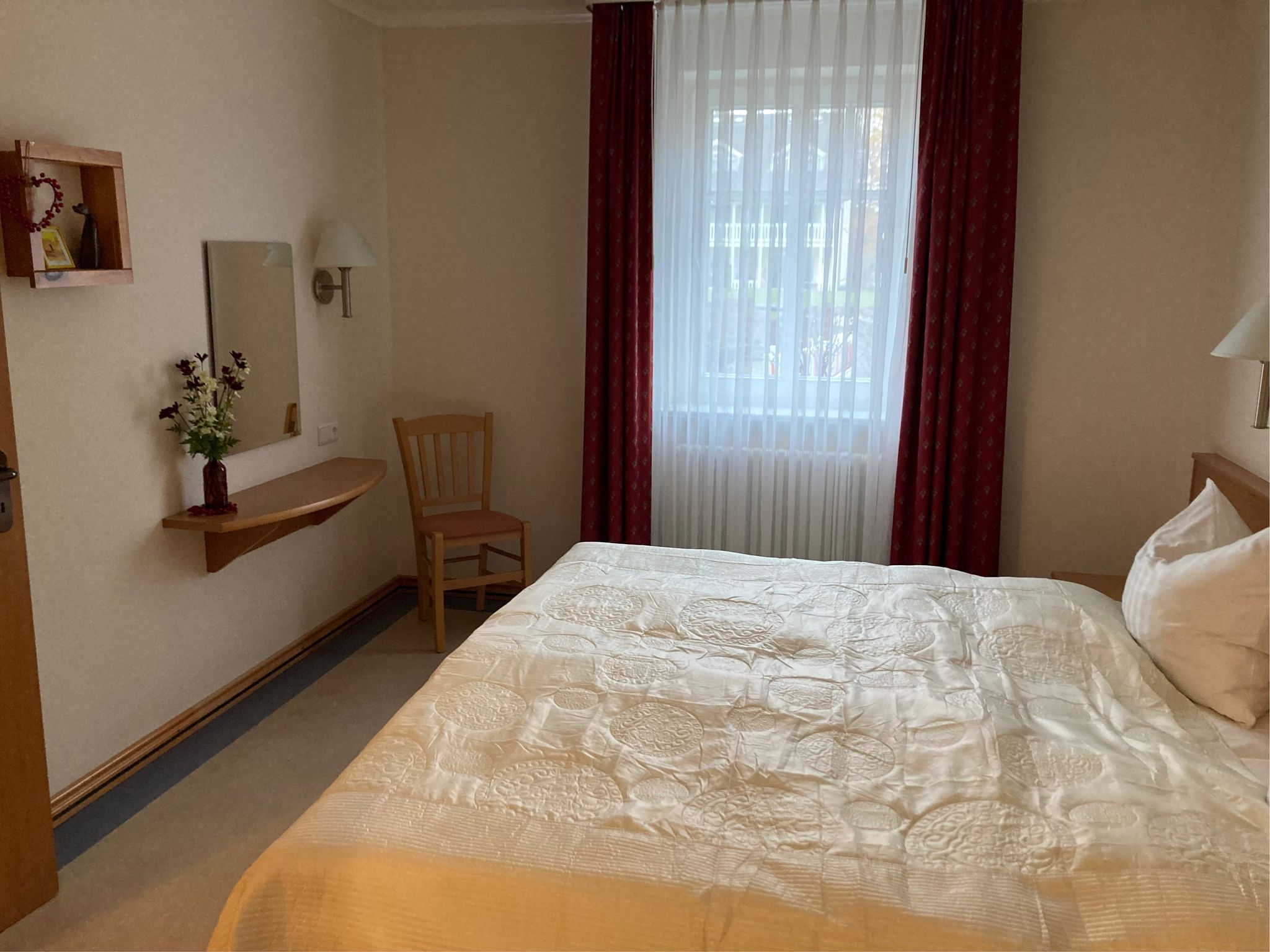 Dünenpark Binz Komfort Ferienwohnung mit 1 Schlafzimmer und Terrasse im Erdgeschoss (074) Insel Rügen - Schlafzimmer