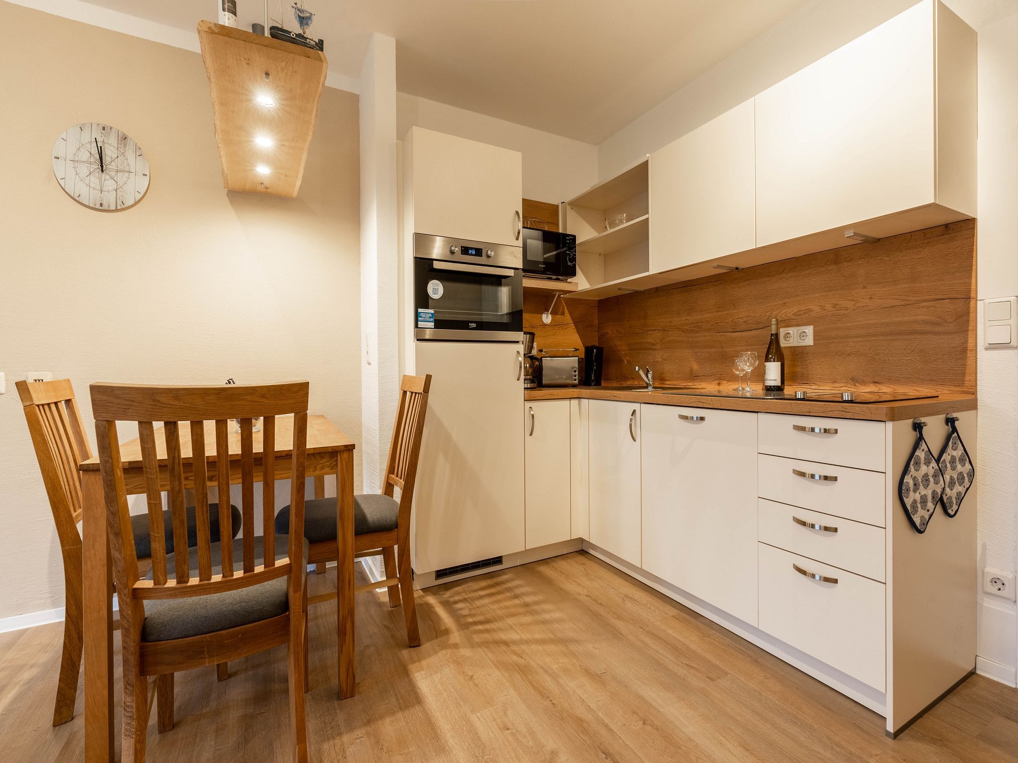 Feriendorf Rugana Komfortplus 1-Raum Ferienwohnung mit Terrasse (A41) Insel Rügen - Küche / Küchenzeile