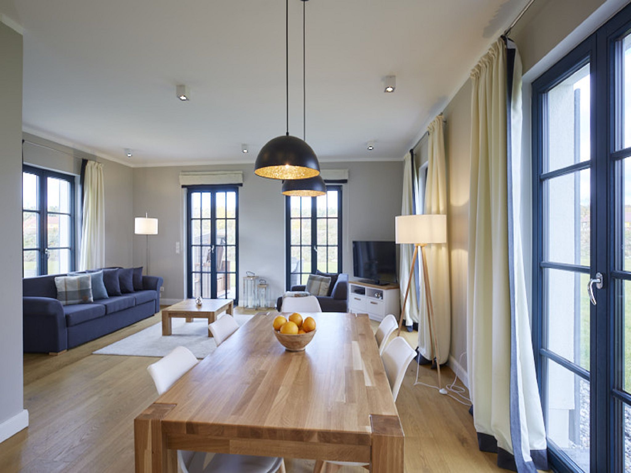 Superior Reetdachvilla mit 2 Schlafzimmern (F03) - Wohnzimmer