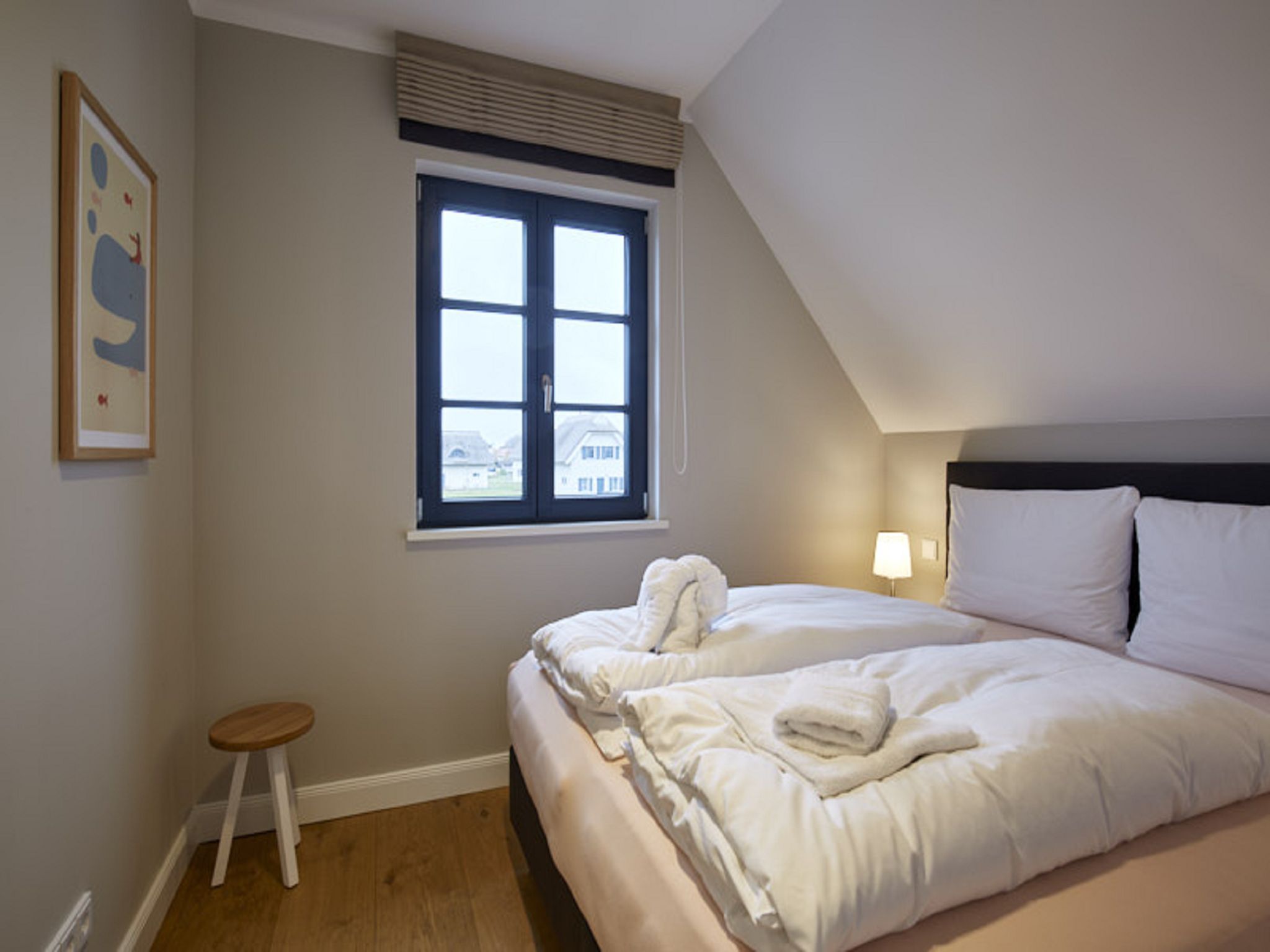 Premium Reetdachvilla mit 3 Schlafzimmern, Sauna und Kamin (F14) - Schlafzimmer