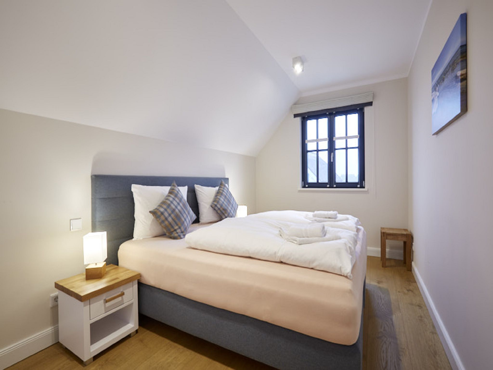 Superior Reetdachvilla mit 2 Schlafzimmern, Kamin und 2 Terrassen (F17) - Schlafzimmer