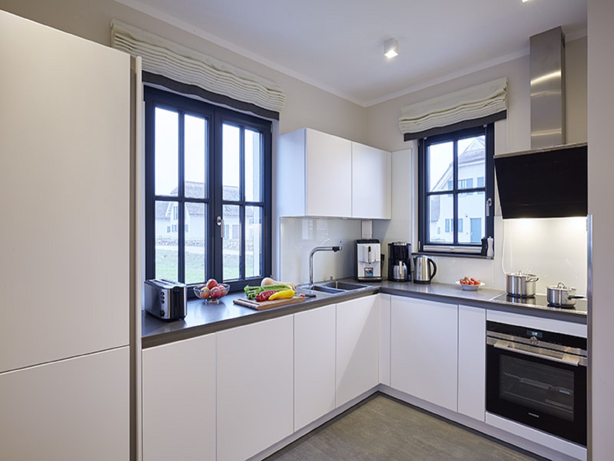 Superior Reetdachvilla mit 2 Schlafzimmern, Kamin und 2 Terrassen (F17) - Küche / Küchenzeile