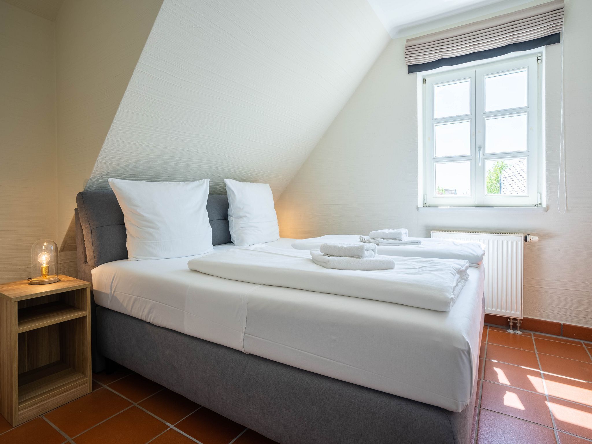 Feriendorf Rugana Klassik Ferienwohnung mit 1 Schlafzimmer (A54) Insel Rügen - Schlafzimmer