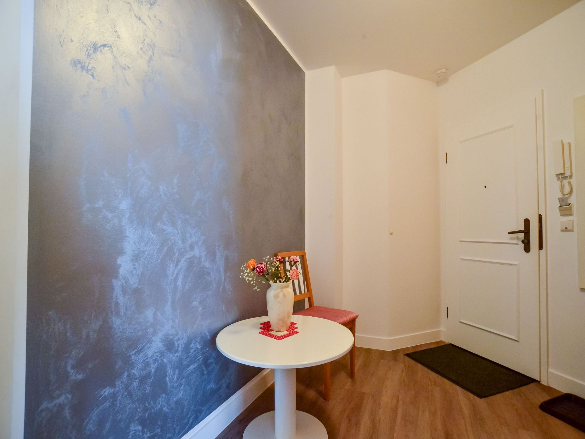 Dünenpark Binz Komfortplus Ferienwohnung mit 2 Schlafzimmern und Balkon im Obergeschoss (268) Insel Rügen - Empfang