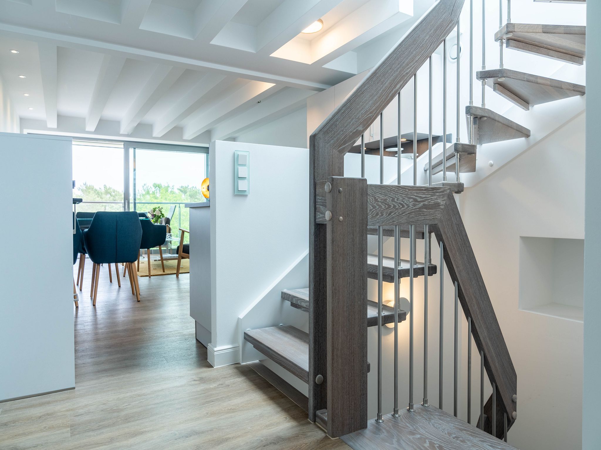 Dünenresidenz Prora SkySuite mit Meerblick und Dachterrasse, 2 Schlafzimmer (B3/5.2) Insel Rügen - Empfang