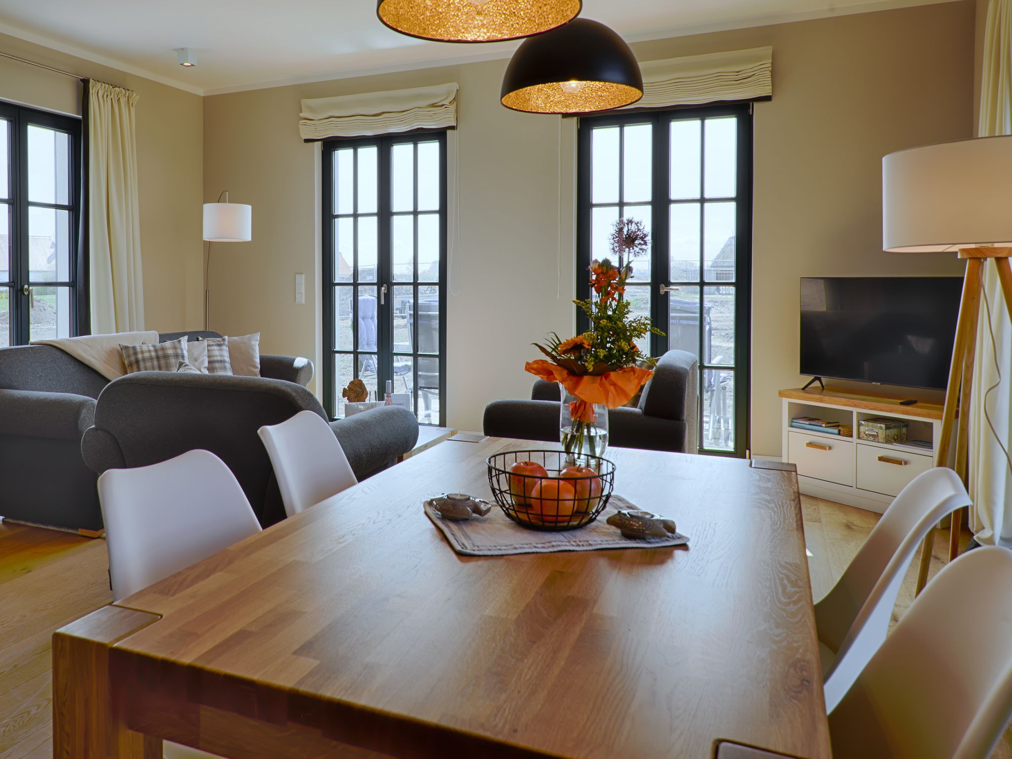 Superior Reetdachvilla mit 2 Schlafzimmern (F24) - Wohnzimmer