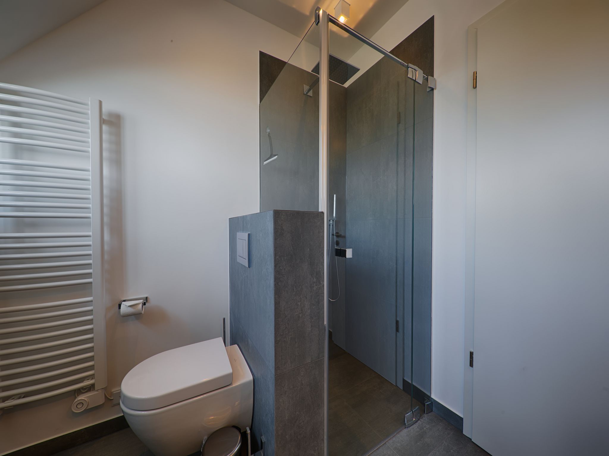 Premium Reetdachvilla mit 3 Schlafzimmern, Sauna und Kamin (F23) - Badezimmer