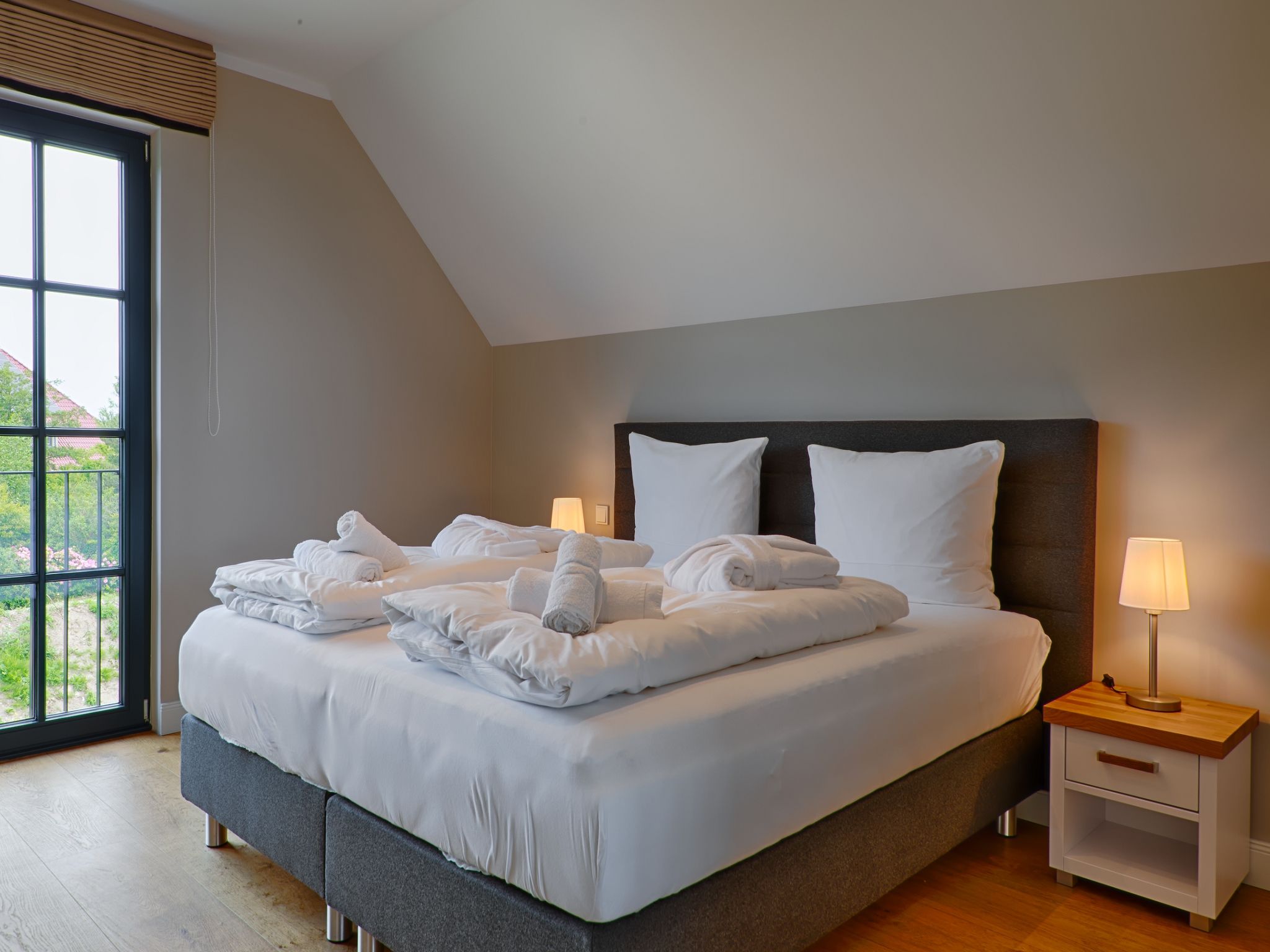 Superior Reetdachvilla mit 2 Schlafzimmern (F25) - Schlafzimmer