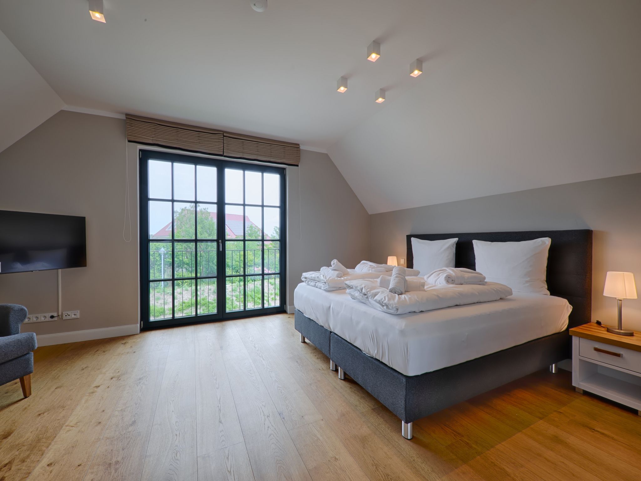 Superior Reetdachvilla mit 2 Schlafzimmern (F25) - Schlafzimmer