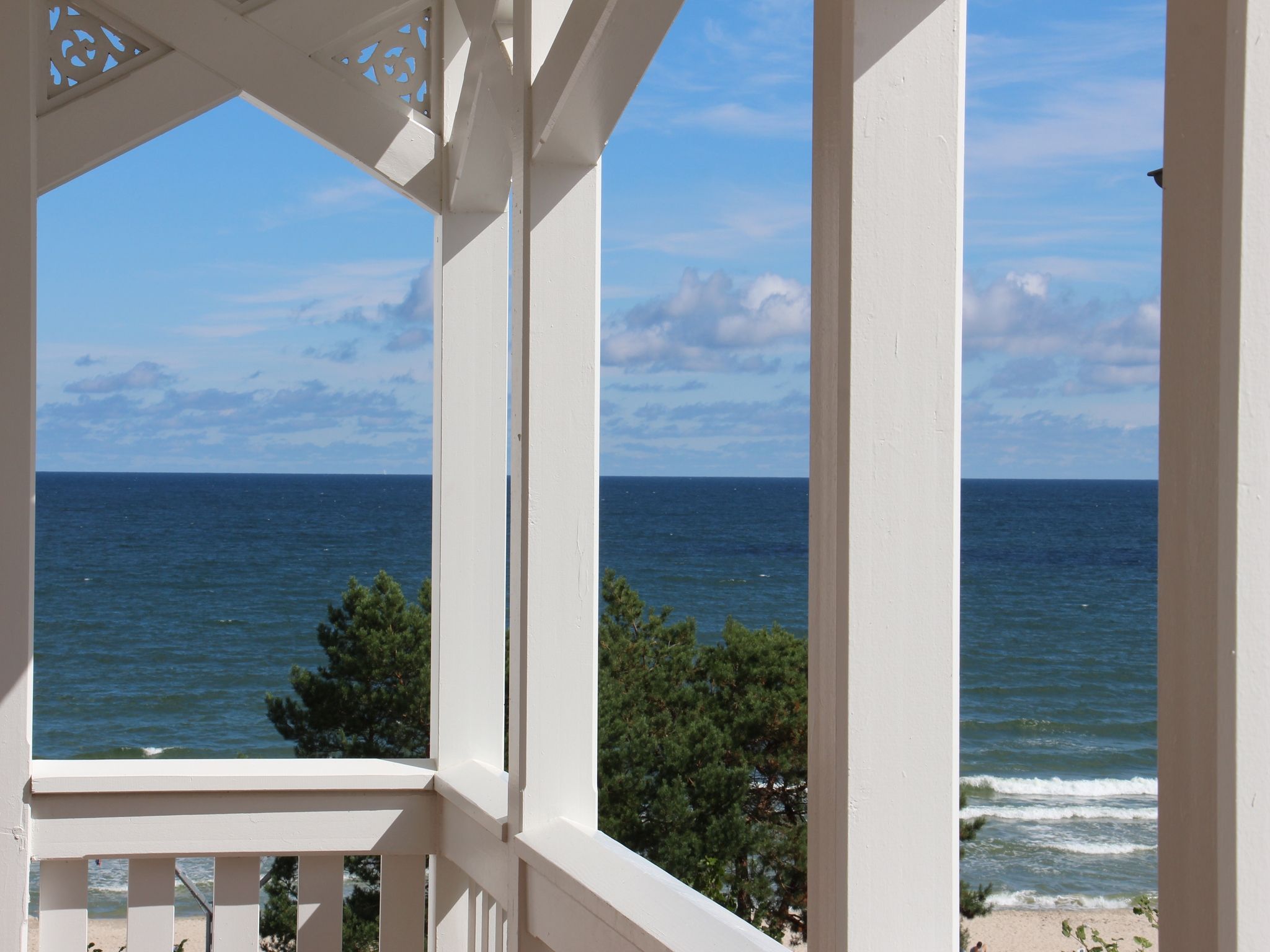 Strandvillen Binz Ferienwohnung mit Meerblick, 2 Schlafzimmern und Balkon (SV/761) Insel Rügen - Meerblick