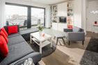  Penthouse 28 Innenstadt Kurplatz - Wohnzimmer
