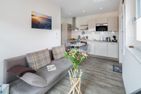  Ferienwohnung Vissers Seehstern Norderney - Wohnzimmer
