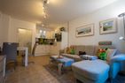 Hohenzollernpassage Wohnung Seemöwe Büsum - Wohnzimmer