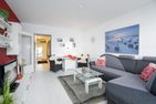  AHW/002 - "Mit Teilseeblick von der Terrasse" Scharbeutz - Wohnzimmer