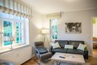 Villa Friedericia Villa Friedericia, Wohnung 2-Hochparterre rechts Wyk auf Föhr - Wohnzimmer