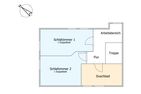  Smuk Huus Nieblum - Obergeschoss. Dachschrägen sind kein Bestandteil der Grundrisszeichnung.