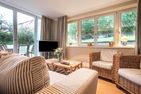  Ferienwohnung Am Warmbad Zentrum - Wohnzimmer
