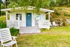  (43) Kleines weißes Ferienhaus am See Ingarpasjön in Schweden Smaland - 