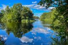  (51) Ferienhaus Hossmo am Fluss in Ostseenähe bei Kalmar Smaland - Nur 180m vom Fluß Ljungbyån (Hossmoån) entfernt