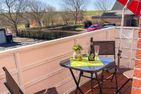 Haus zwischen den Deichen Wohnung 2 Büsum - Balkon