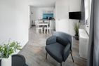  Freesenpark Wohnung 9 Innenstadt Kurplatz - Wohnzimmer