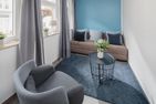  Freesenpark Wohnung 9 Innenstadt Kurplatz - Wohnzimmer