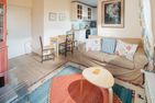 Haus Sanderling Dünenblick Billstraße - Wohnzimmer