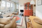 Haus Sanderling Dünenblick Billstraße - Wohnzimmer