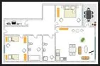 Appartement -K2- im KETTELHACK  -