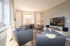  Budersandhaus Nähe Golfplatz - Wohnzimmer