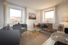  Budersandhaus Nähe Golfplatz - Wohnzimmer