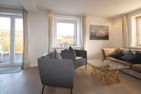  Budersandhaus Nähe Golfplatz - Wohnzimmer