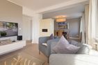  Budersandhaus Nähe Golfplatz - Wohnzimmer