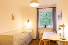  Haus am Seezeichen - Whg. Lürßen Wittdün - Zweites Schlafzimmer mit zwei Einzelbetten in der Ferienwohnung Lürßen in Wittdün auf Amrum