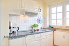 Wattstübchen (Haus Pesel) Norddorf - Küche in der Ferienwohnung  Wattstübchen in Norddorf auf Amrum