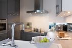 Amrumer Welle Ferienwohnung „Aalto" Wittdün auf Amrum - Offene Küche in der Ferienwohnung Aalto in Wittdün auf Amrum