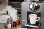 Amrumer Welle Ferienwohnung „Aalto" Wittdün auf Amrum - Nespressomaschine in der Ferienwohnung Aalto in Wittdün auf Amrum