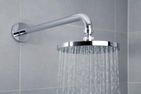 Amrumer Welle Ferienwohnung „Aalto" Wittdün auf Amrum - Regendusche in der Ferienwohnung Aalto in Wittdün auf Amrum