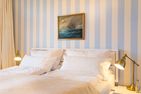  Amrumer Strandhaven Wittdün - Schlafzimmer mit Doppelbett in der Ferienwohnung Amrumer Strandhaven in Wittdün