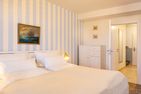  Amrumer Strandhaven Wittdün - Schlafzimmer mit Doppelbett in der Ferienwohnung Amrumer Strandhaven in Wittdün