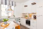 Amrumer Strandhaven Wittdün - Küche in der Ferienwohnung Amrumer Strandhaven in Wittdün