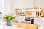  Amrumer Strandhaven Wittdün - Küche in der Ferienwohnung Amrumer Strandhaven in Wittdün