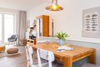  Amrumer Strandhaven Wittdün - Blick Richtung Wohnzimmer in der Ferienwohnung Amrumer Strandhaven in Wittdün