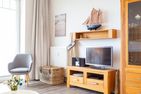  Amrumer Strandhaven Wittdün - Wohnzimmer