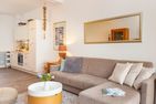 Amrumer Strandhaven Wittdün - Wohnzimmer in der Ferienwohnung Amrumer Strandhaven in Wittdün