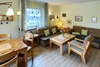 Haus Seeadler Ferienwohnung *Kreft* Wittdün auf Amrum - Wohn- und Esszimmer der Ferienwohnung Kreft in Wittdün auf Amrum