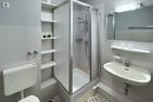 Haus Seeadler Ferienwohnung *Kreft* Wittdün auf Amrum - Badezimmer der Ferienwohnung Kreft in Wittdün auf Amrum