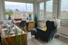 Haus Meeresgruss Strandflieder Loog - Wohnzimmer