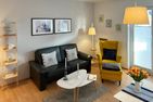 Haus Diana Ferienwohnung „Kniepsand" Wittdün auf Amrum - Wohnzimmer der Ferienwohnung Kniepsand in Wittdün auf Amrum