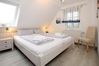 Waldstraße 6c, Haus Halligflieder Wyk - gemütliches Doppelbett